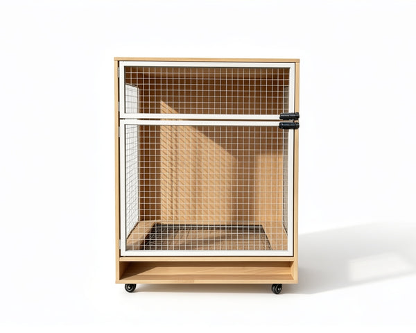 Premium wooden cat villa featuring a modern design, private cat house, customizable options for wholesale buyers.